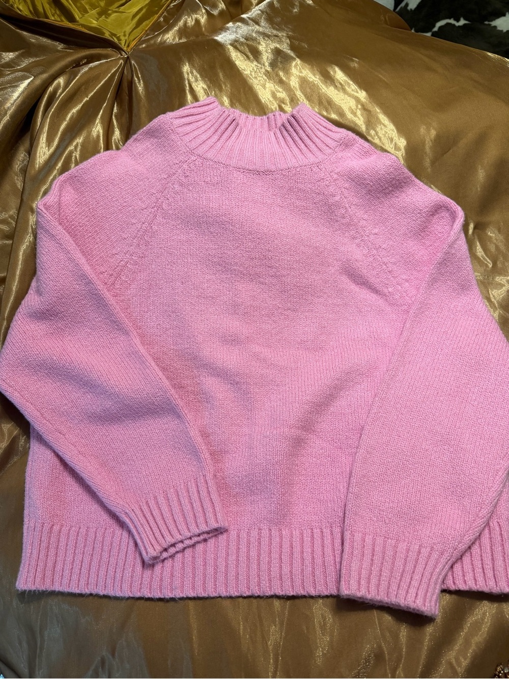 Old Navy Pink Mock-Neck Sweater